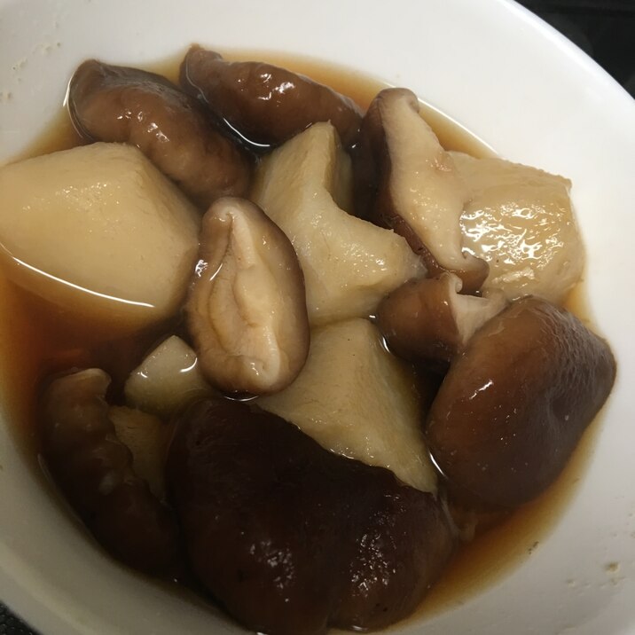 お弁当にも生椎茸と里芋の煮物